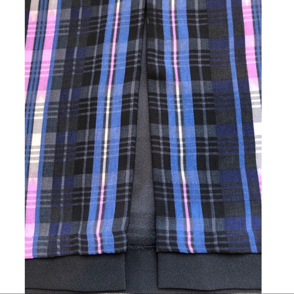 Banana Republic Navy plaid Pencil midi skirt - Picture 4 of 6